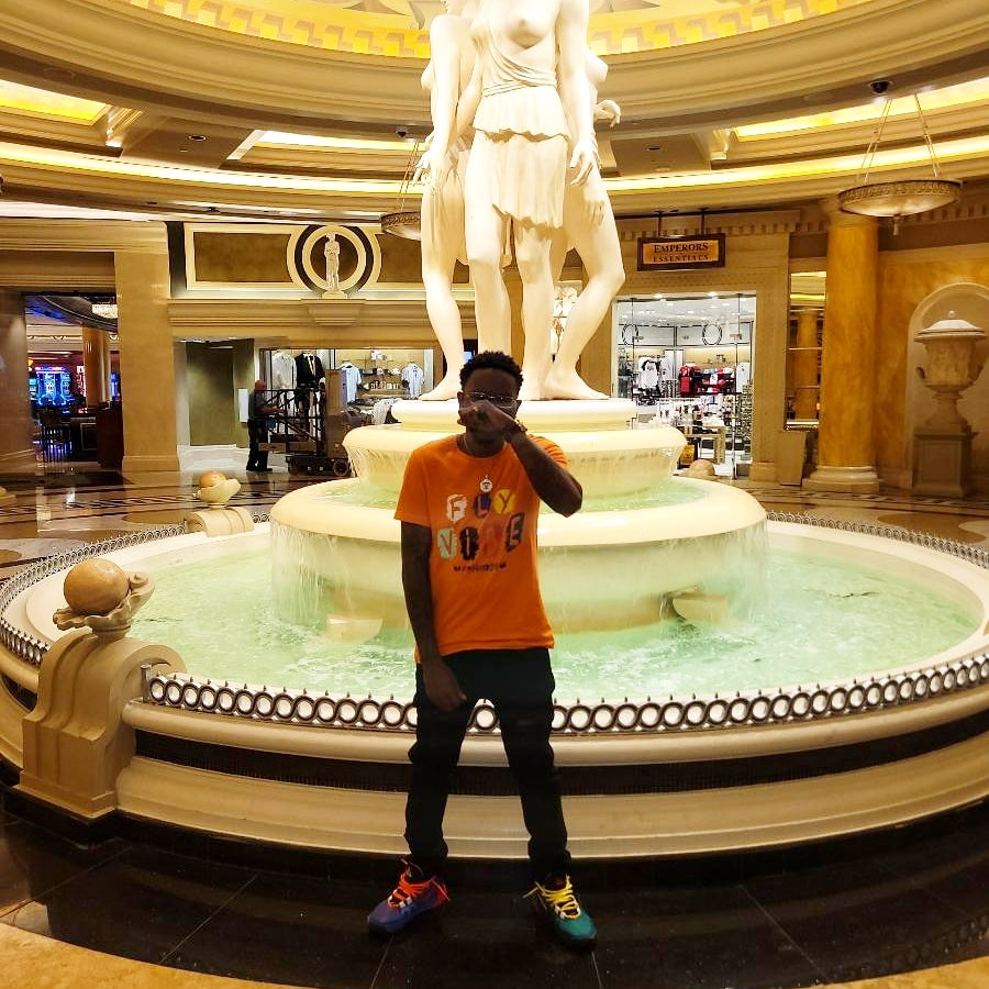 Fly Vibe Crayon T-Shirt - Orange