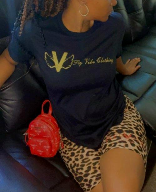 Fly Vibe Extra Soft Legging Shorts - Leppard Print