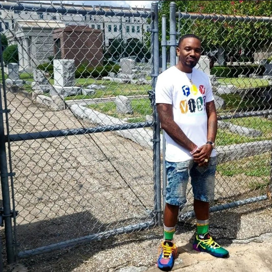 Fly Vibe Crayon T-Shirt - White