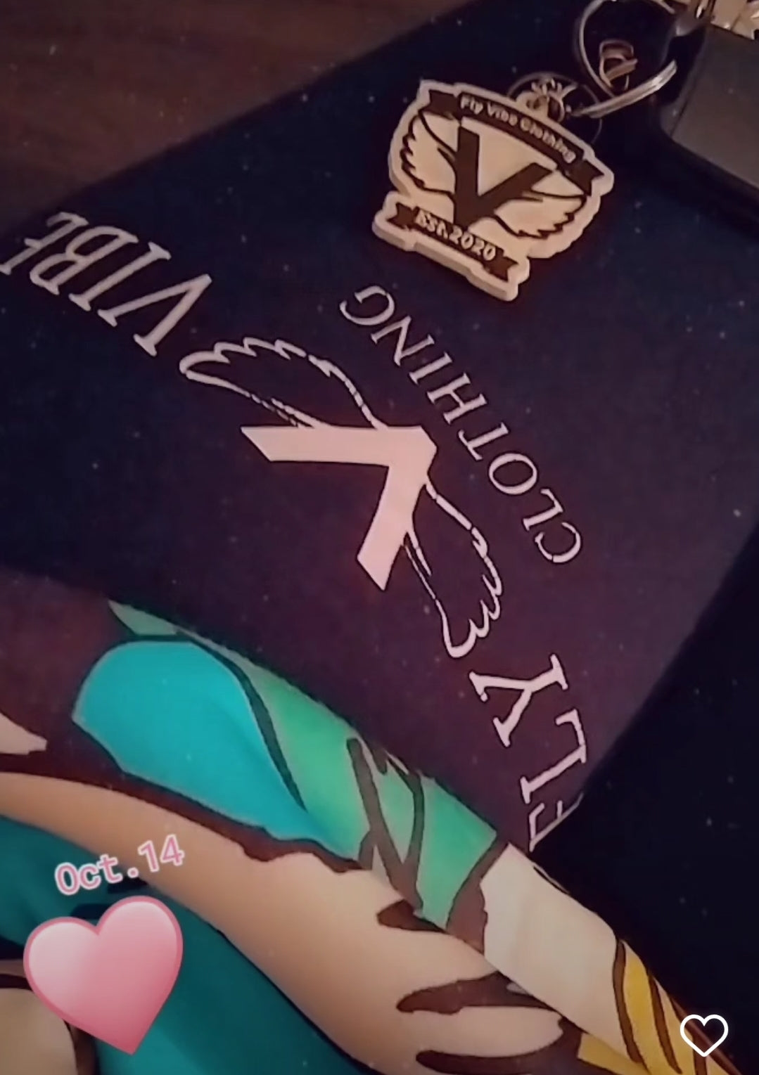 Fly Vibe Extra Soft Leggings - Navy/White