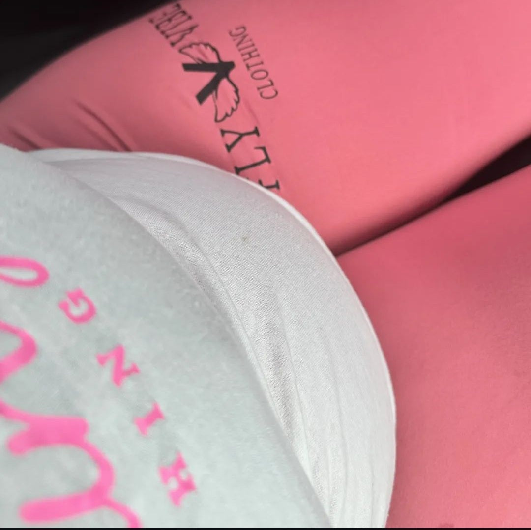 Fly Vibe Extra Soft Leggings - Pink/Black