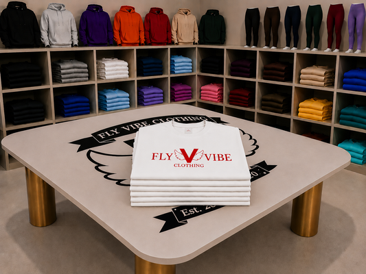 Fly Vibe Classic T - White/Red