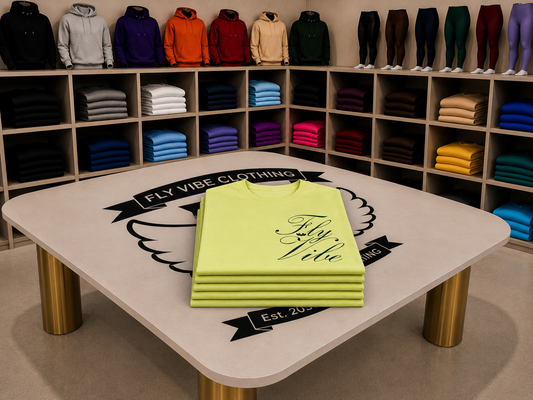 Fly Vibe Fancy Style T - Yellow/Green