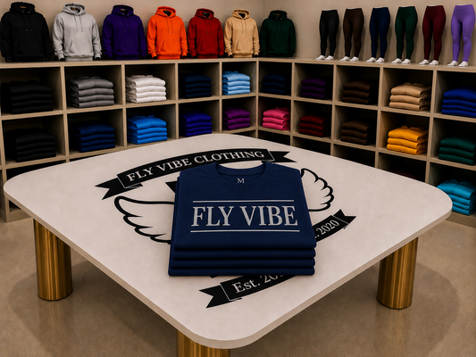 Fly Vibe Award Shirt - Navy/Silver