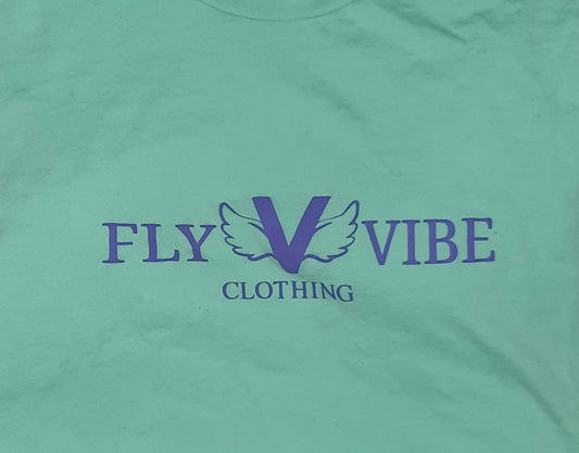 Fly Vibe Classic T - Mint/ Purple