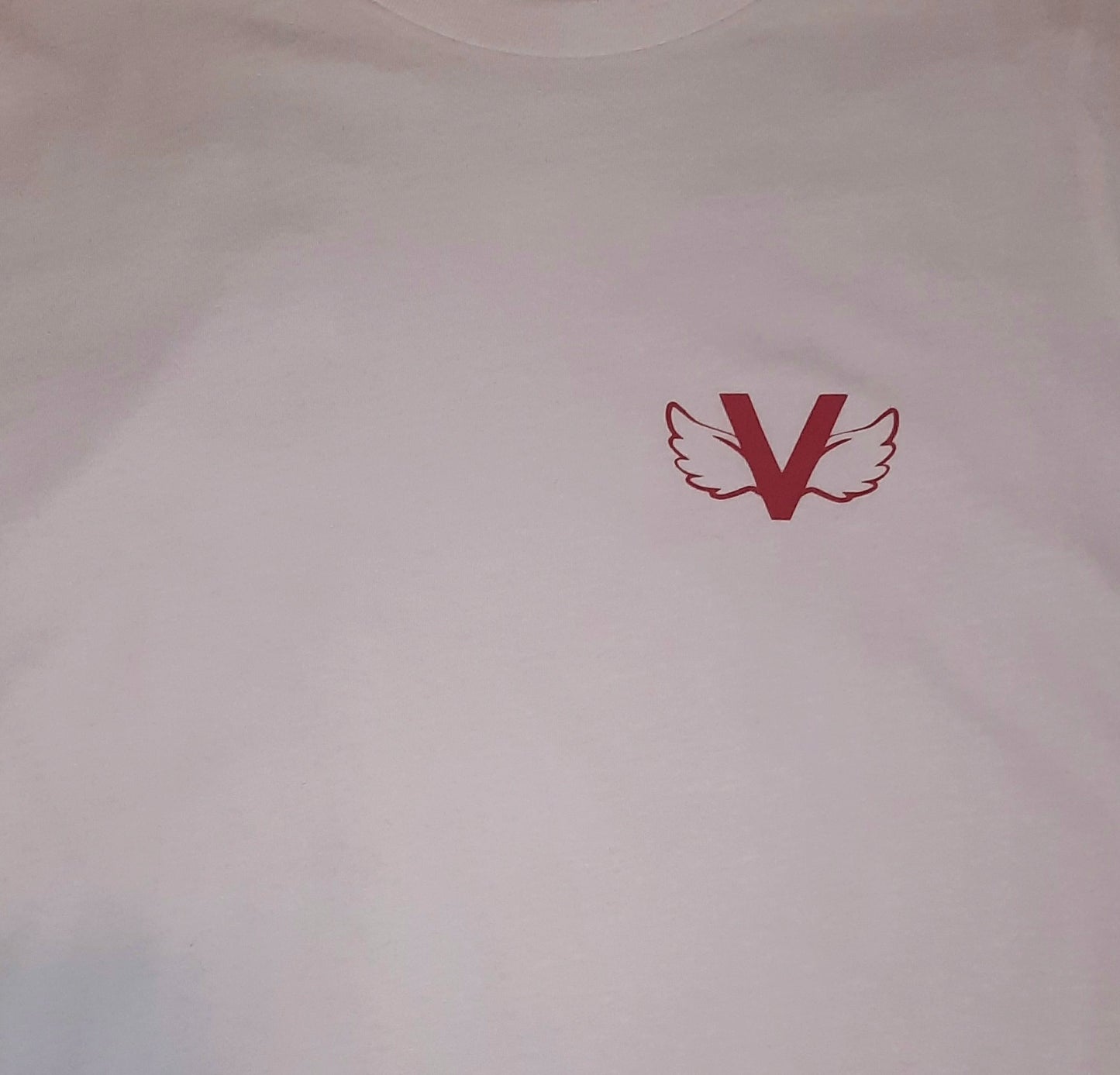 Fly Vibe Logo T - White/Red