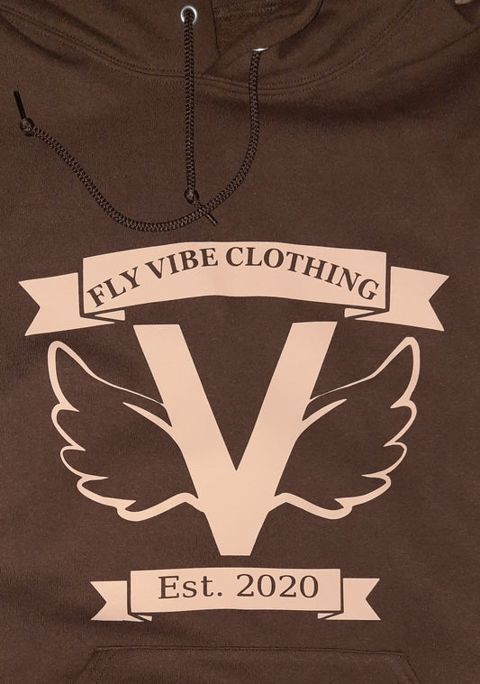Fly Vibe Original Hoodie - Brown/Chocolate
