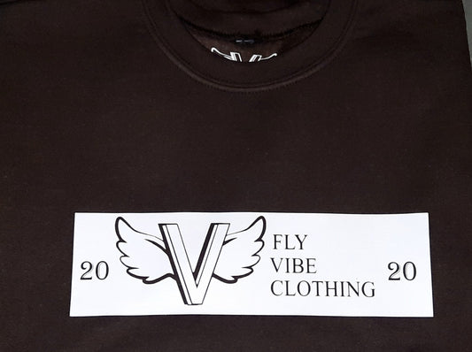 Fly Vibe Alumni Sweatshirt - Brown/White