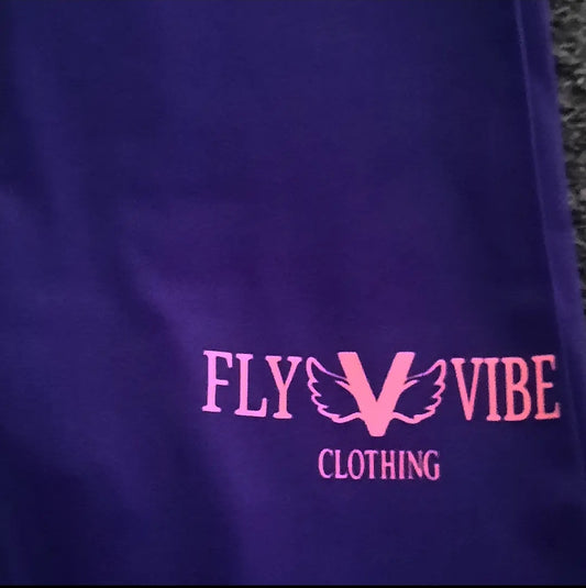 Fly Vibe Extra Soft Leggings - Purple/Pink