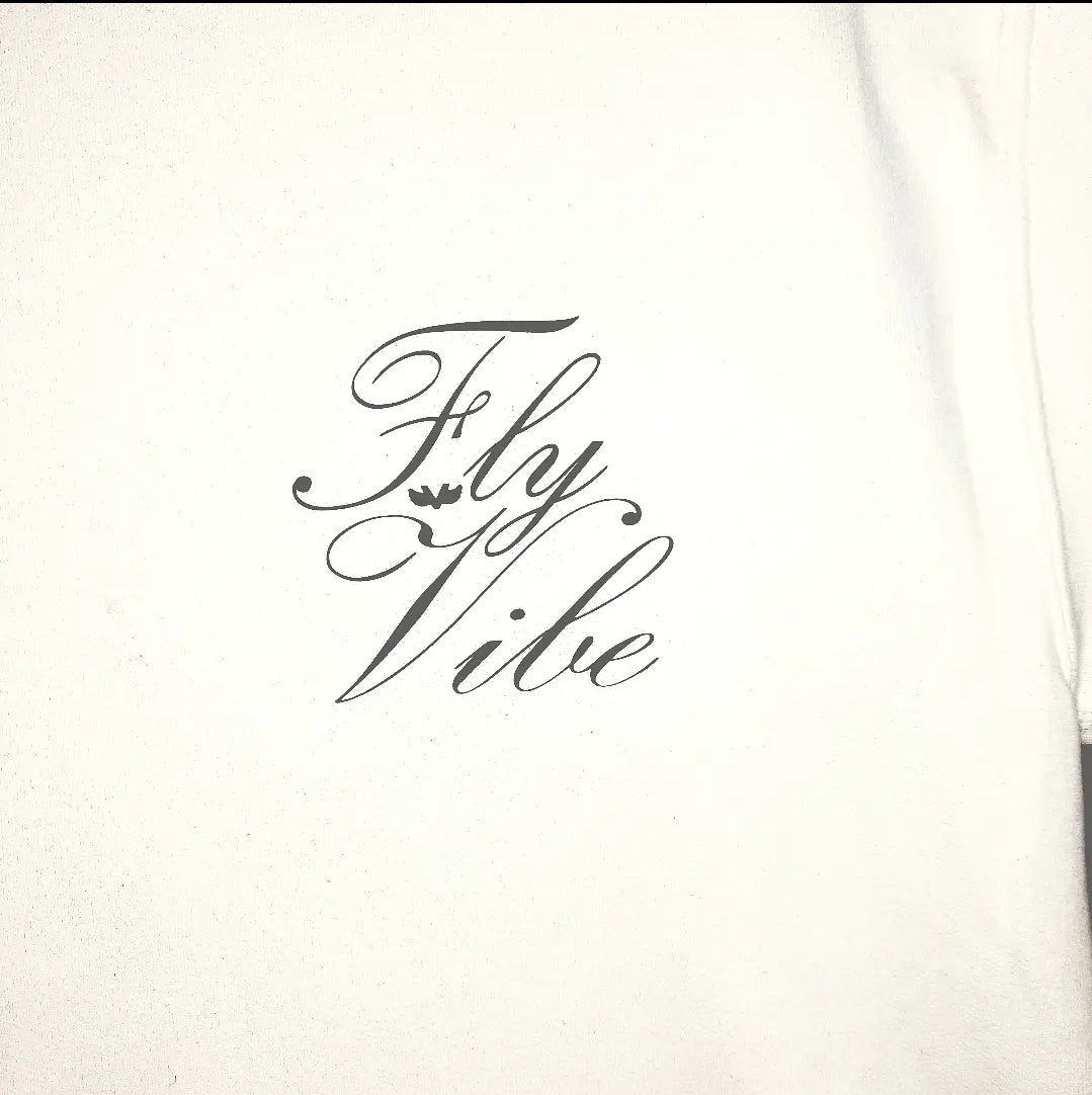 Fly Vibe Fancy Style Sweatshirt - White/Brown