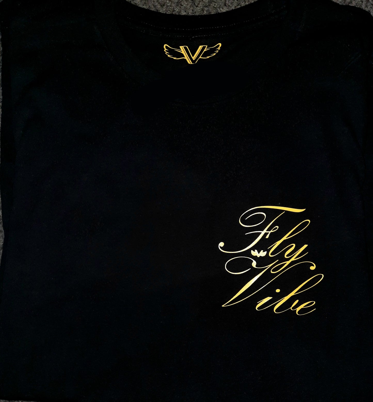 Fly Vibe Fancy Style T  - Black/Yellow