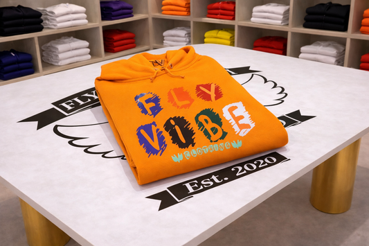 Fly Vibe Crayon Hoodie - Yellow