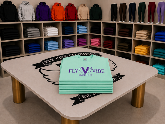 Fly Vibe Classic T - Mint/ Purple