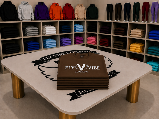 Fly Vibe Classic T - Brown/White