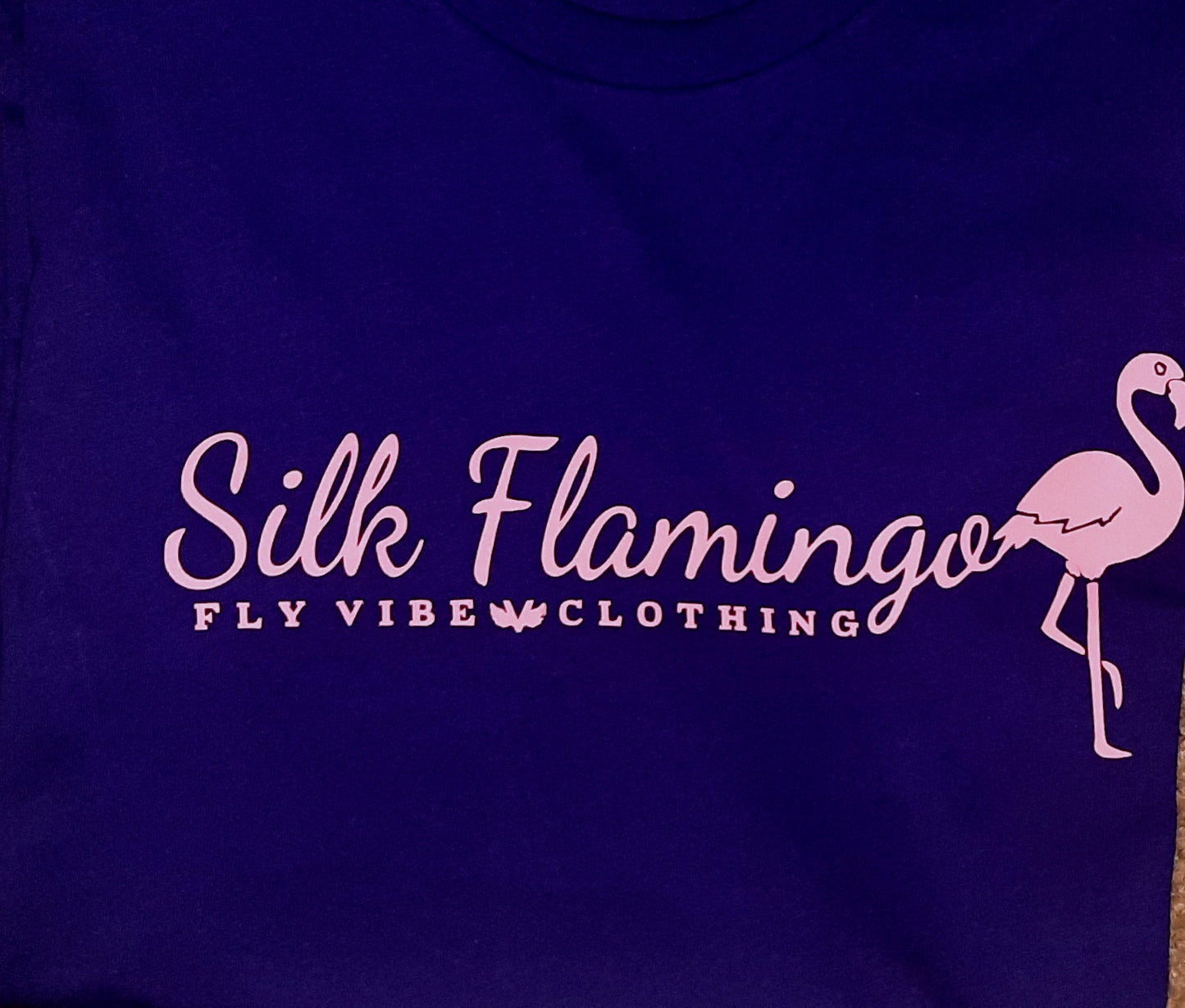 Silk Flamingo - Purple