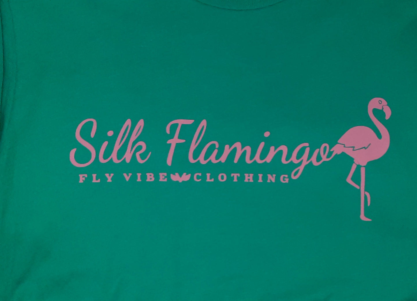 Silk Flamingo - Teal