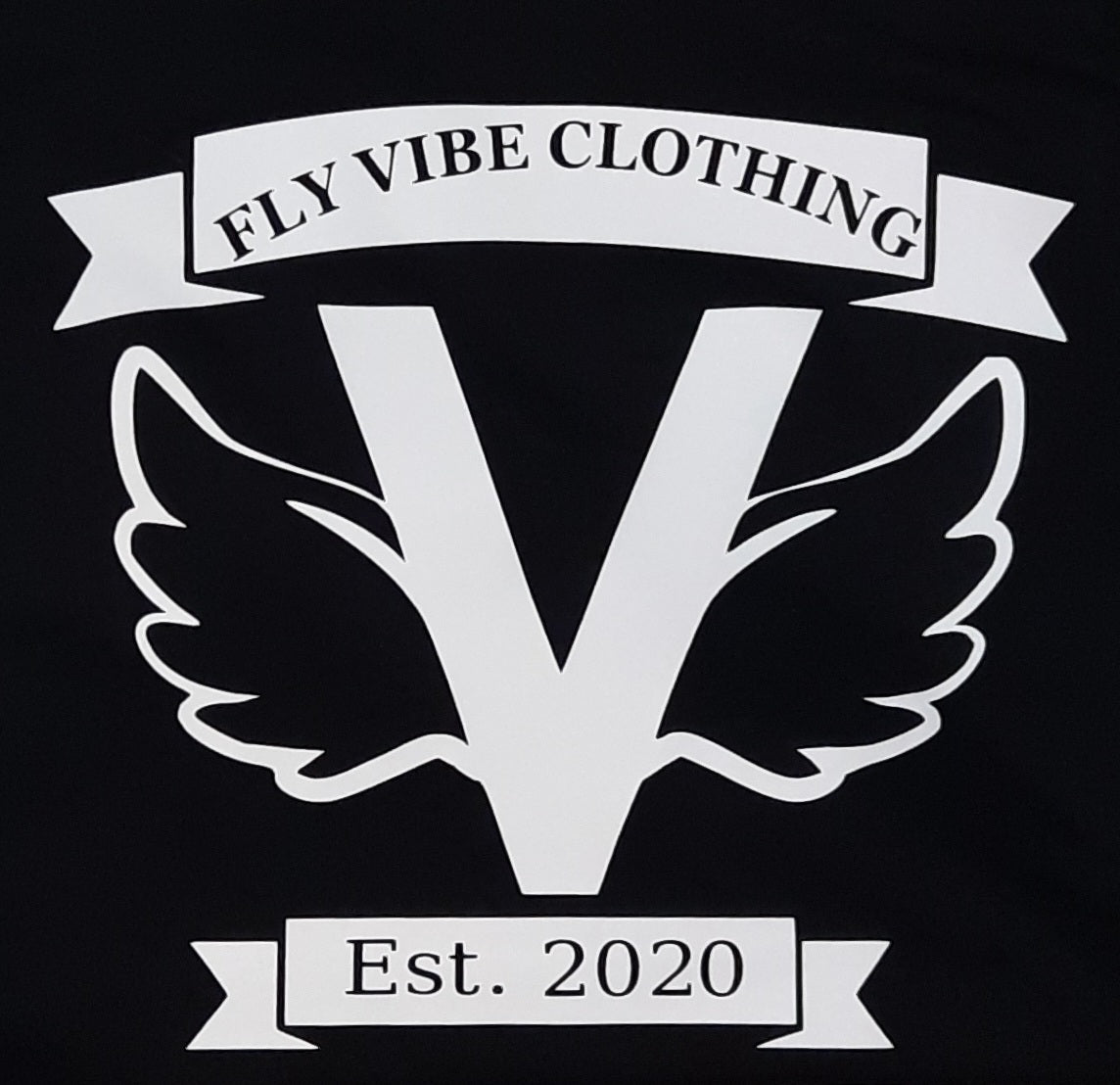 Fly Vibe Original T-Shirts - Black/White