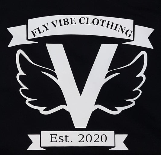 Fly Vibe Original T-Shirts - Black/White