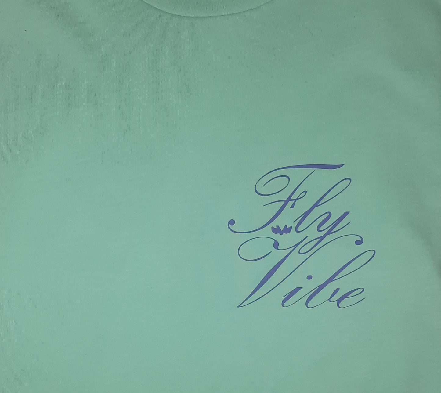 Fly Vibe Fancy Style T - Mint/Fancy Purple