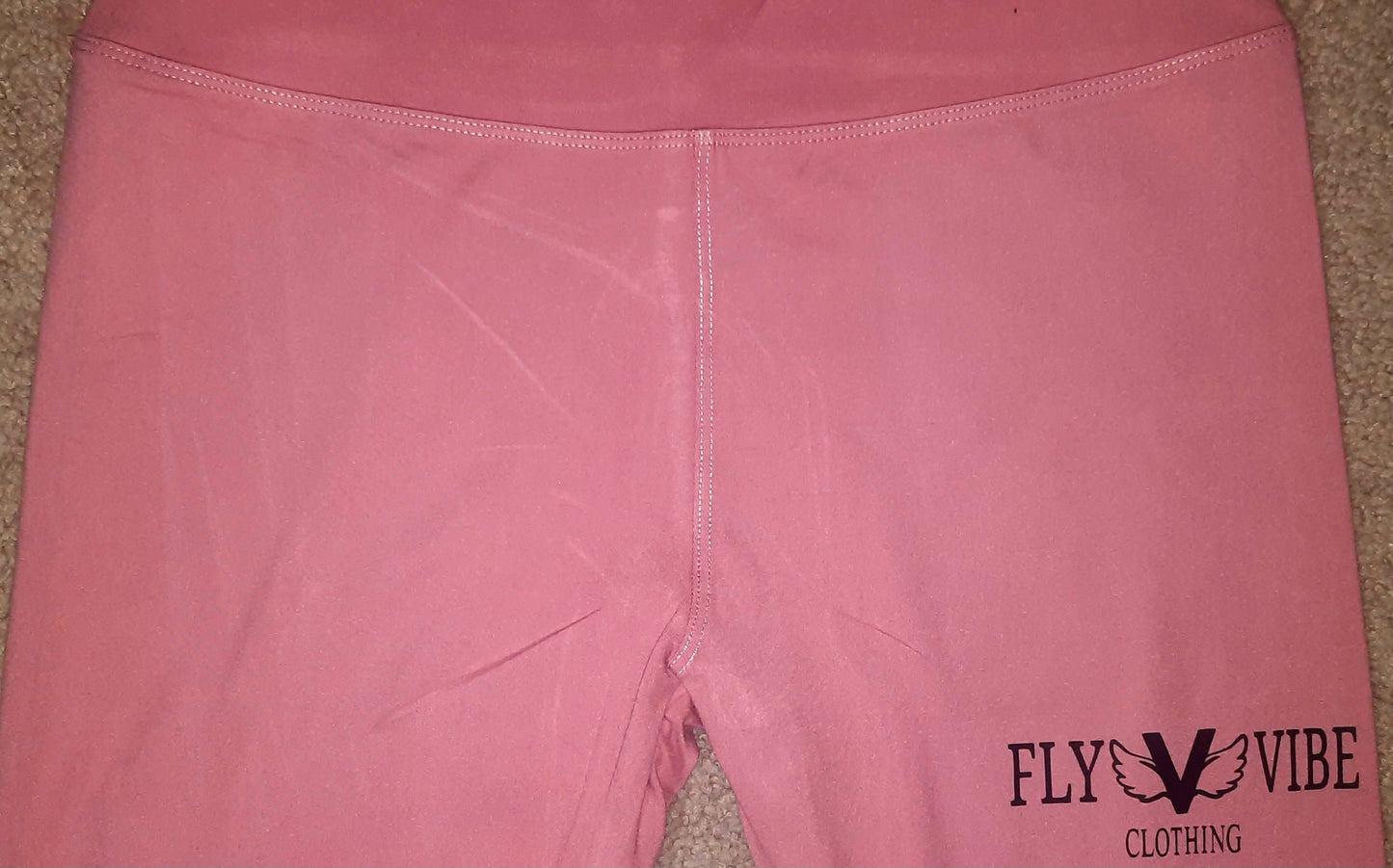 Fly Vibe Extra Soft Leggings - Pink/Black